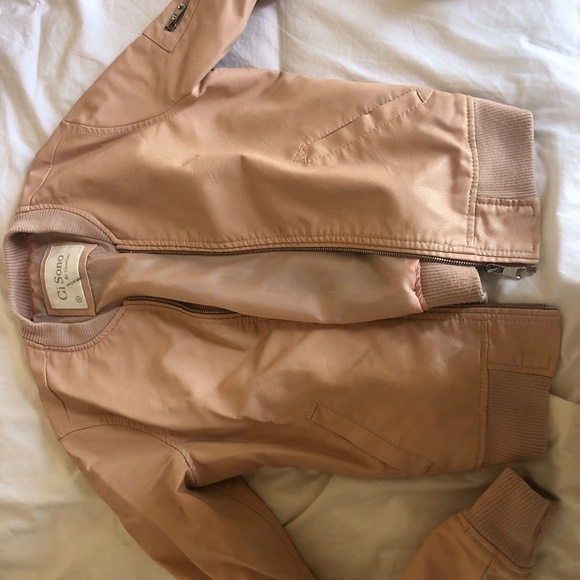 Pink Bomber Jacket - Picture 2 of 4